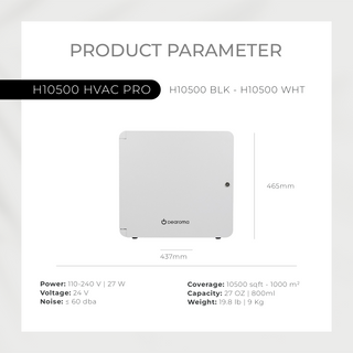 H10500 HVAC PRO (White) NEW