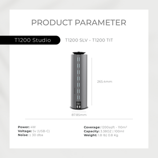 T1200 STUDIO (Titanium) | NEW