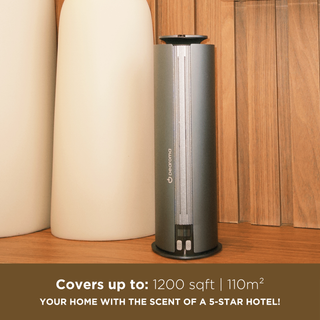 T1200 Studio Scent Diffuser +1 Fragrance TRUTH Inspired by Cabana | Ritz Carlton Hotel & 1 Fragrance LIGHT Scent Oil for Diffusers (2 Fl Oz | 2 Pack)