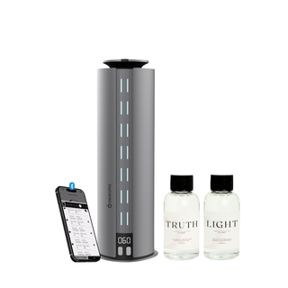 T1200 Studio Scent Diffuser +1 Fragrance TRUTH Inspired by Cabana | Ritz Carlton Hotel & 1 Fragrance LIGHT Scent Oil for Diffusers (2 Fl Oz | 2 Pack)