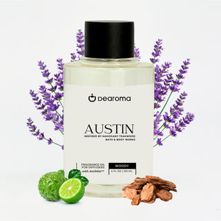 AUSTIN | Óleo de fragrância (inspirado em Mahogany Teakwood)