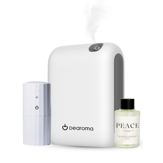 B1200 Smart + P900 Plug-in White Scent Diffuser +  Peace Fragrance Oil Inspired by Dream On | Westing Hotels (4 Fl oz))