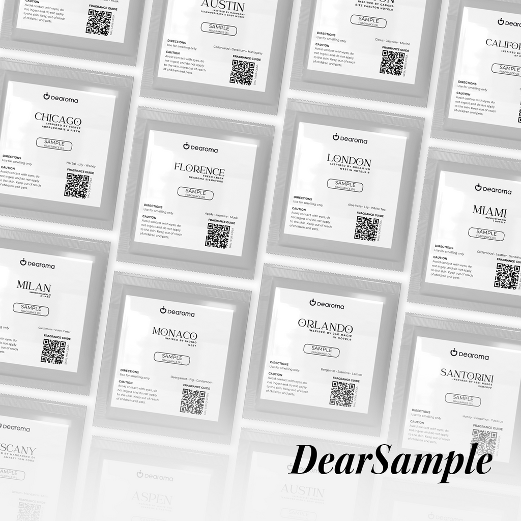 DearSample New Fragrance samples – DEAROMA